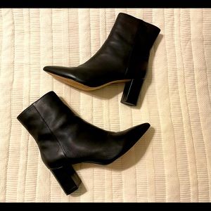 J Crew Leather Pointy Toe Sadie Boot